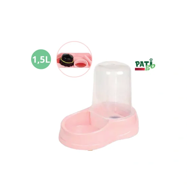 1,5L Kedi / Köpek Su ve Mama Kabı