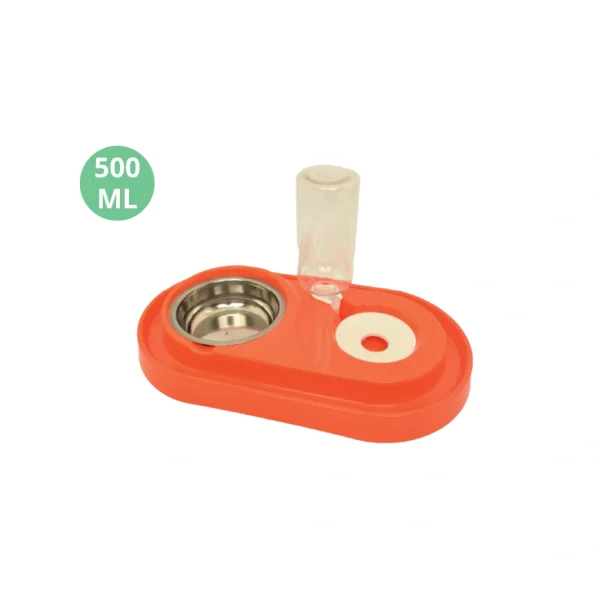 500ML Paslanmaz Çelik Kedi / Köpek Su ve Mama Kabı