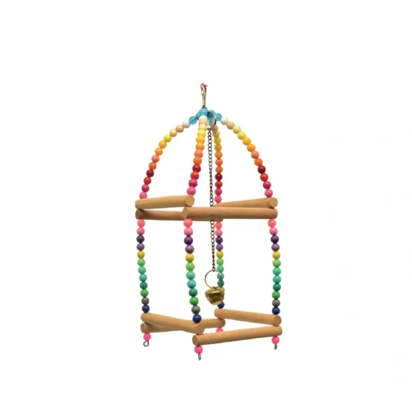 Ahşap Boncuklu Oyuncak (Y:23cm P:10xm)