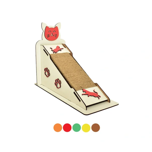 Ahşap Kedi Tırmalama Tahtası